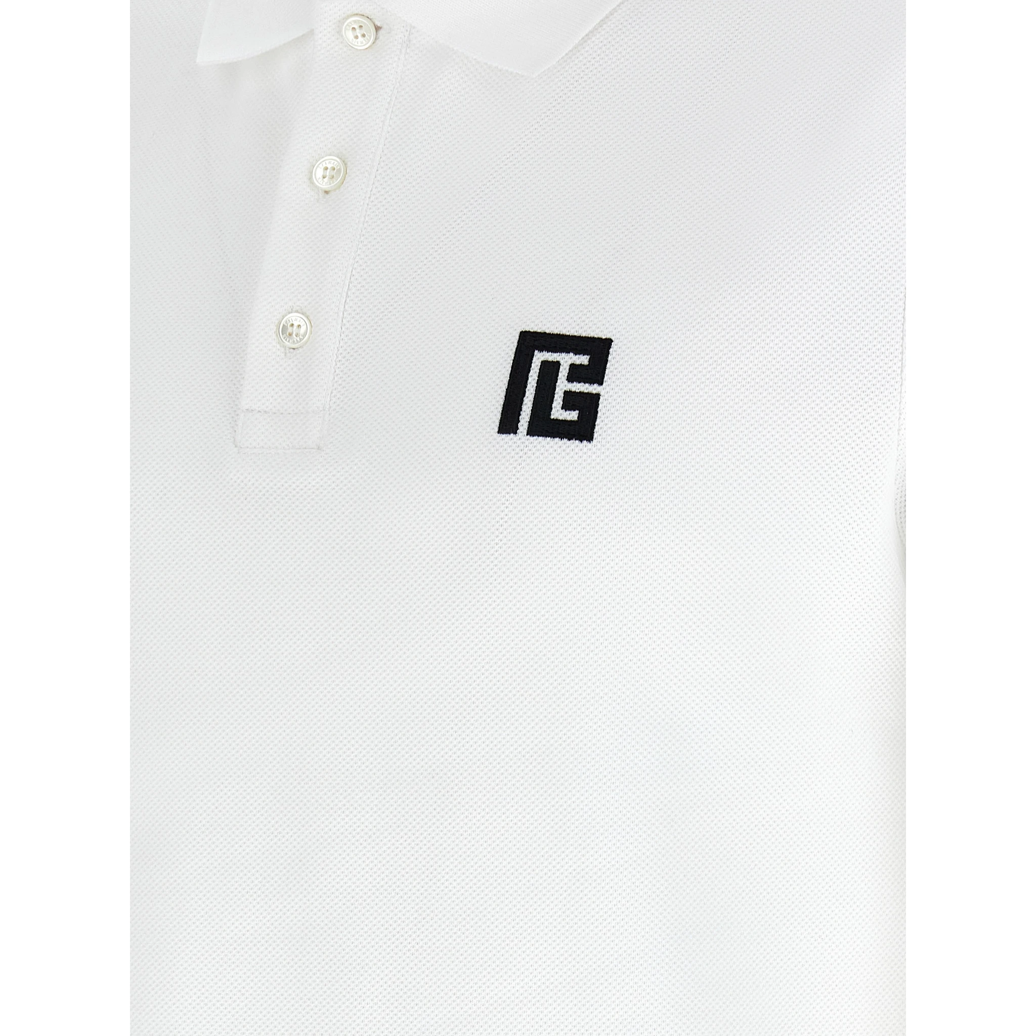 Bicolor Cotton Polo Shirt