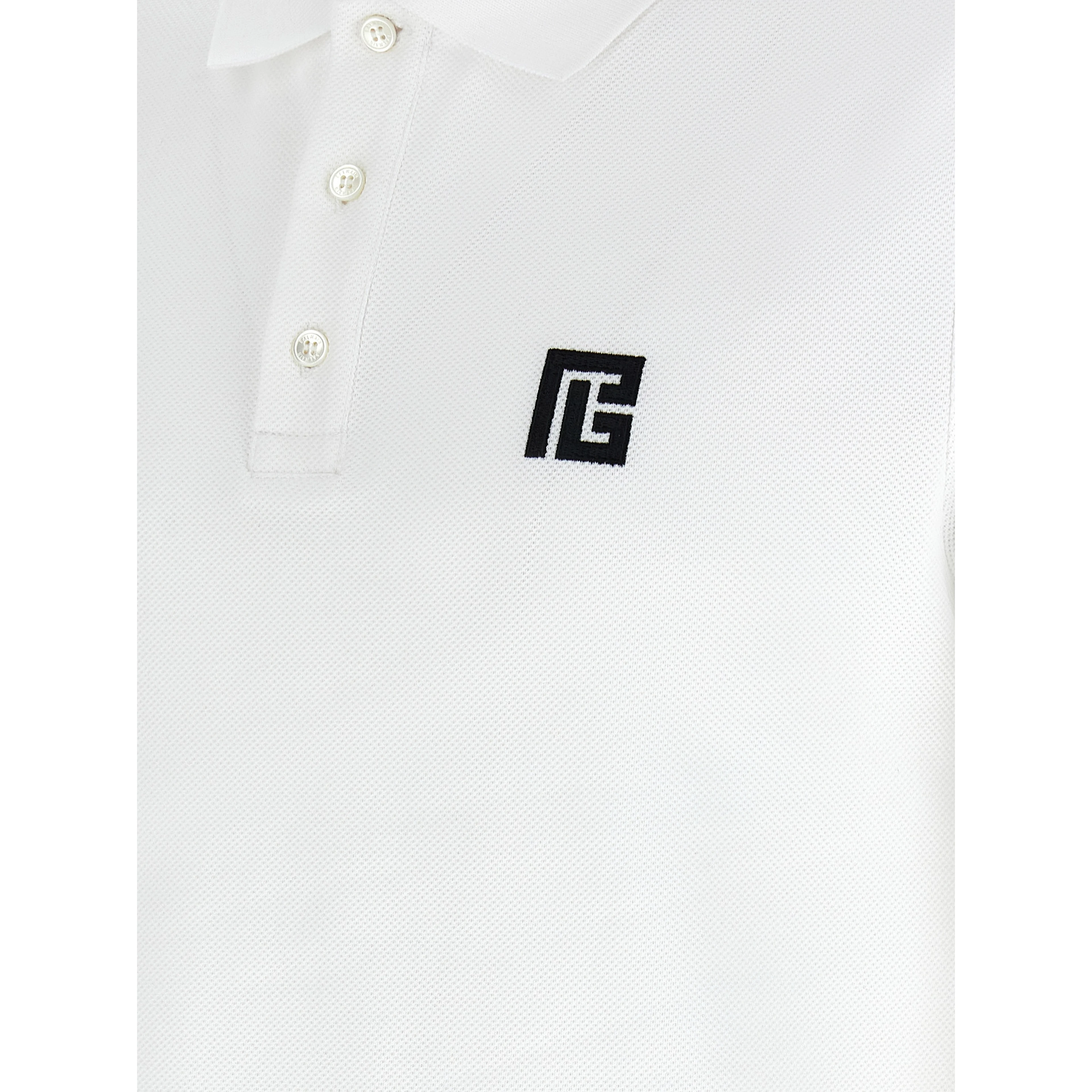 Bicolor Cotton Polo Shirt