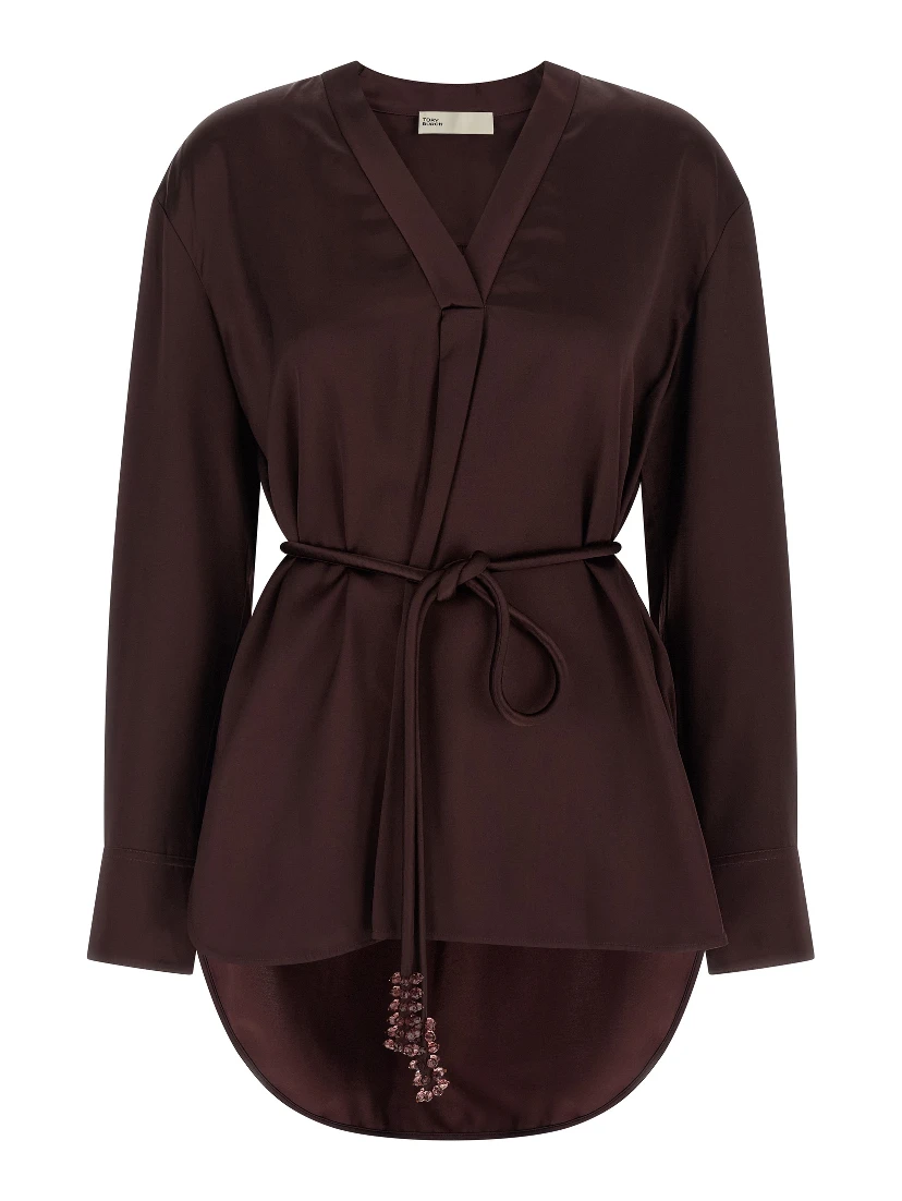 Bordeaux Viscose Blouse
