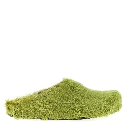 Bicolor Calfskin Clogs