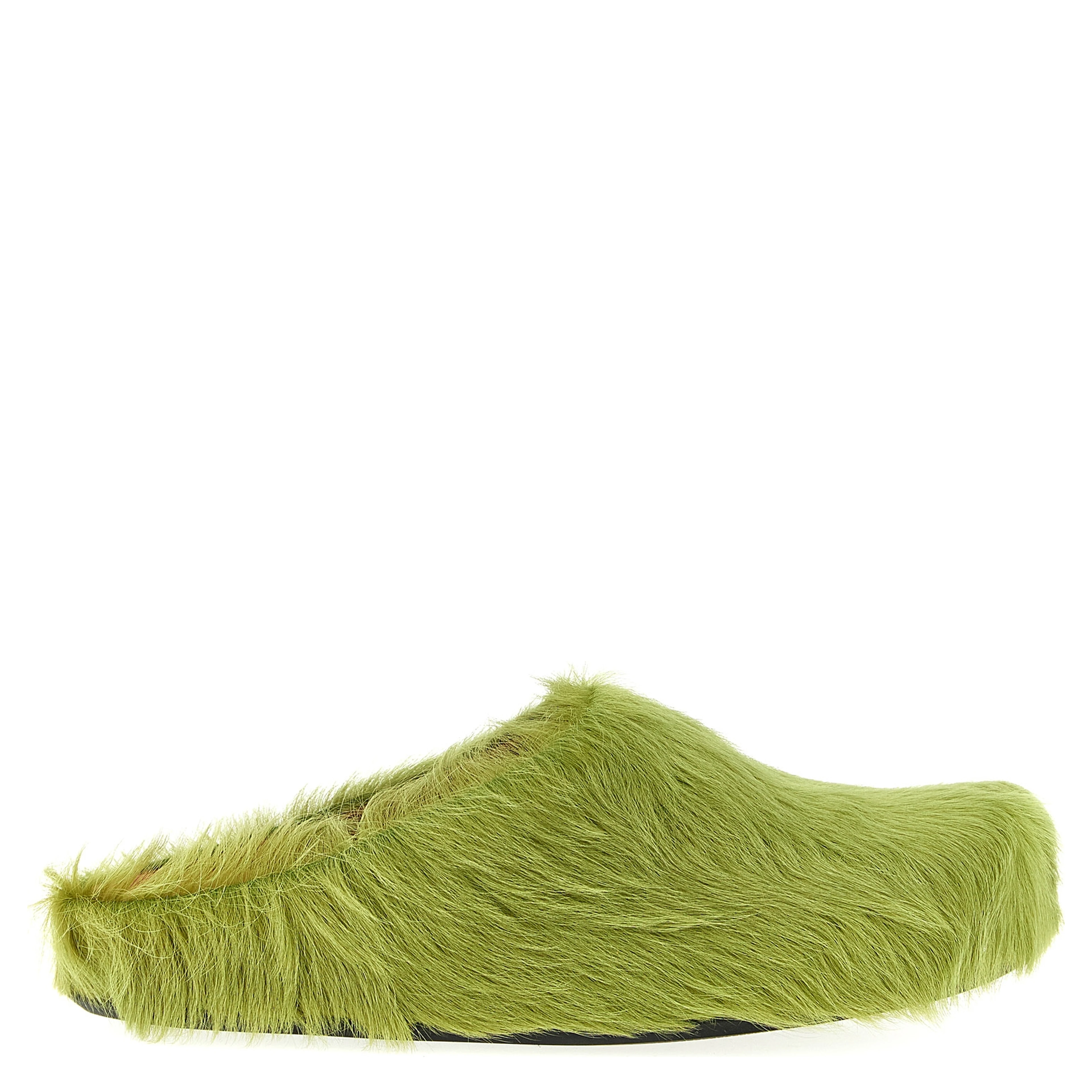Bicolor Calfskin Clogs