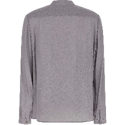 Gray Viscose Blouse
