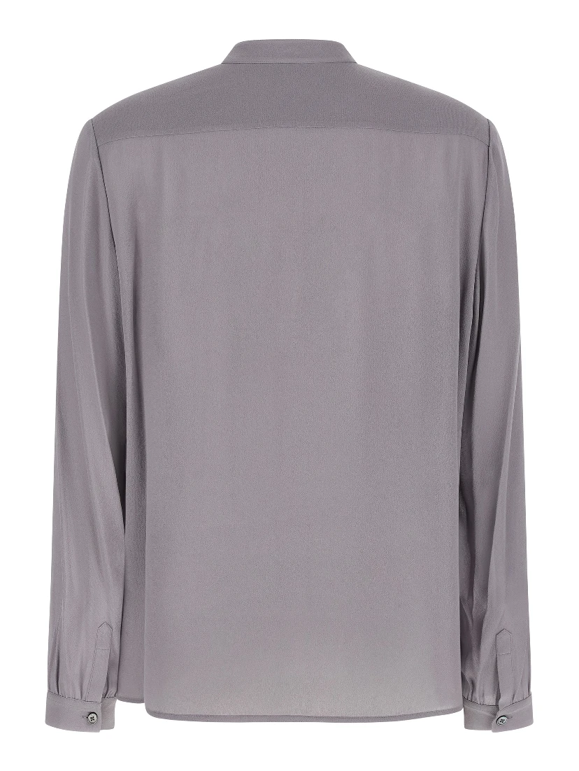 Gray Viscose Blouse