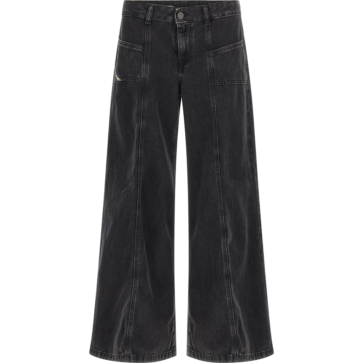 Black Cotton Jeans Denim