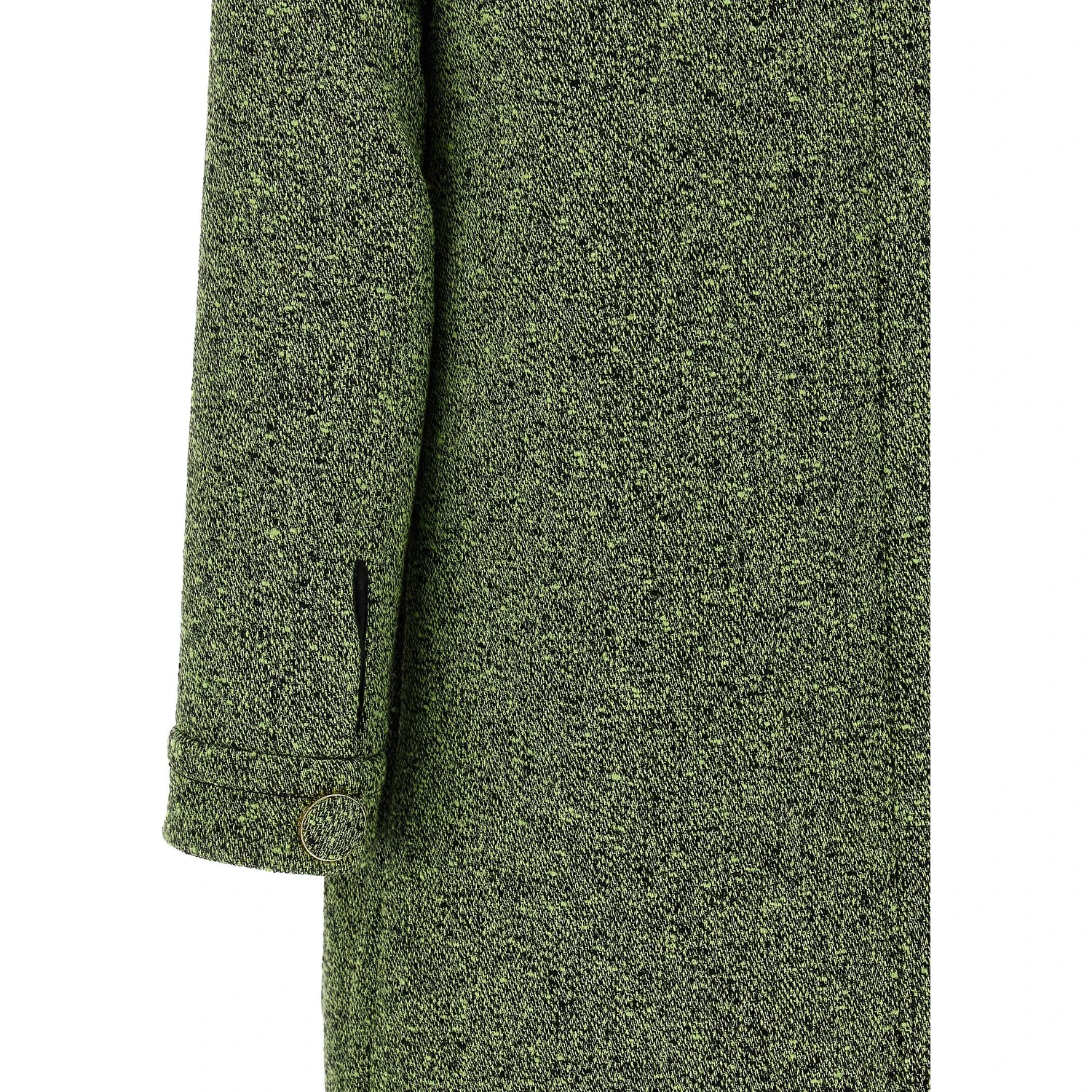 Bicolor Cotton Short Dress