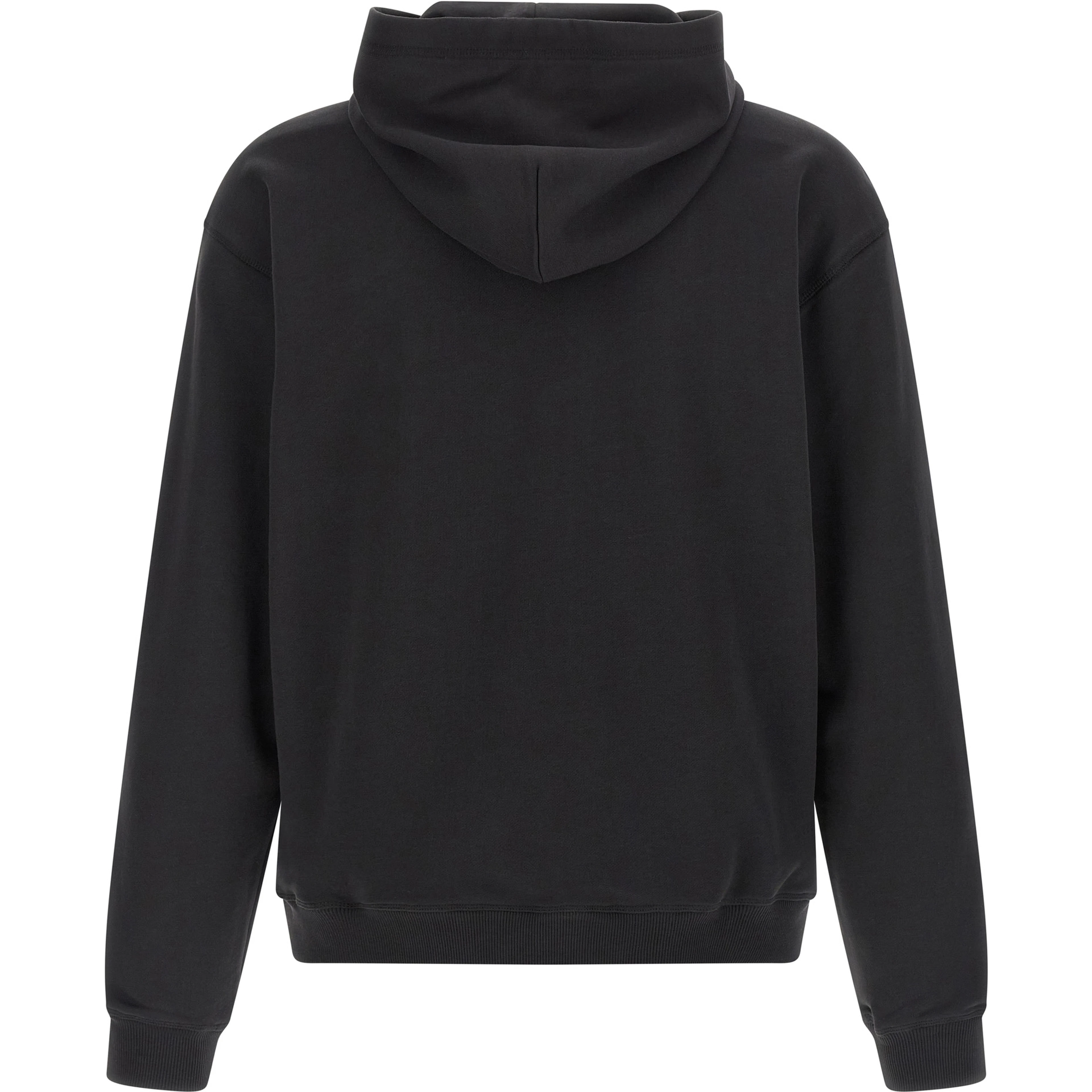 Black Cotton Sweatshirt