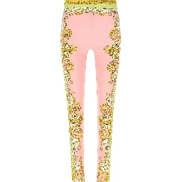Multicolor Nylon Leggings