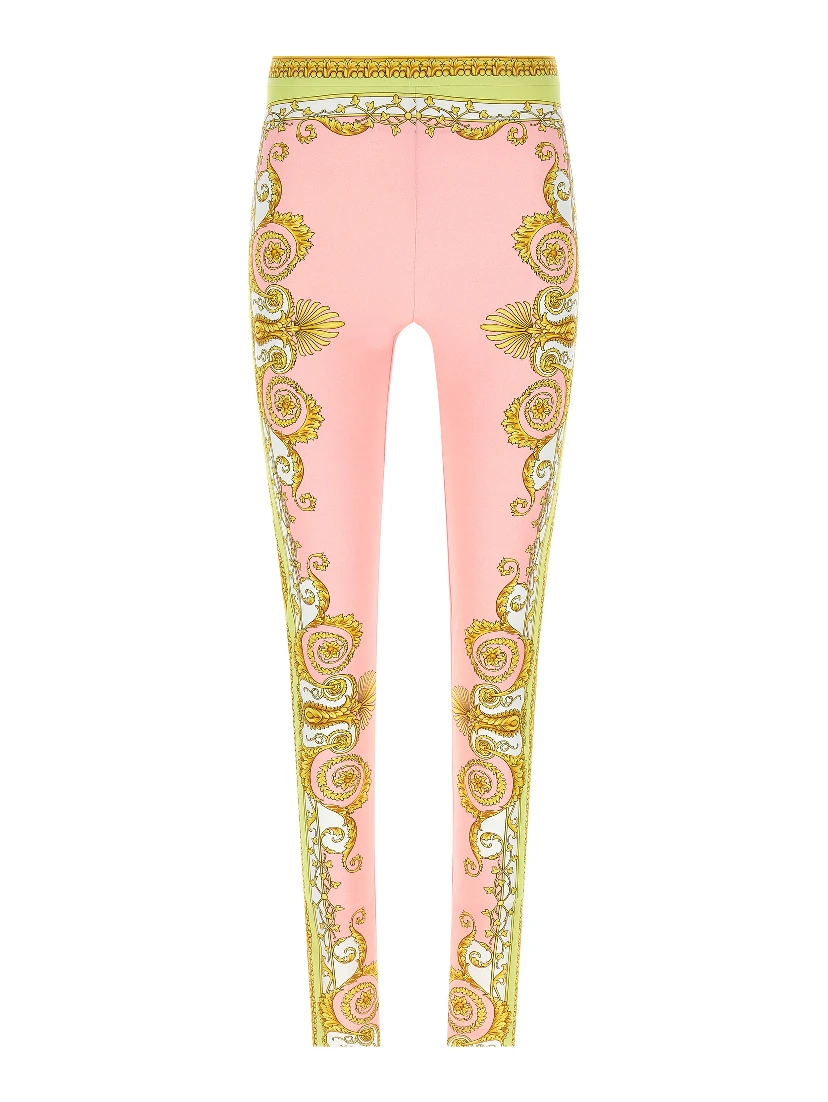 Multicolor Nylon Leggings