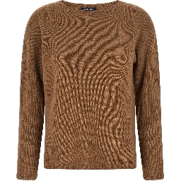 Brown Wool Cardigan