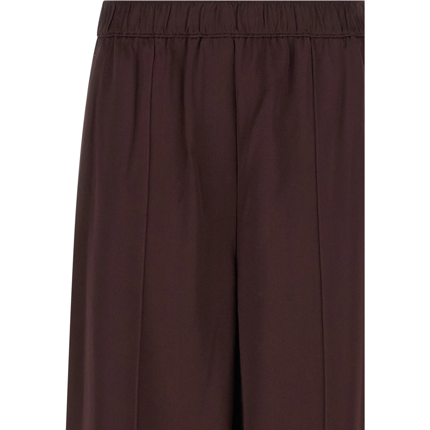 Bordeaux Viscose Casual Pants