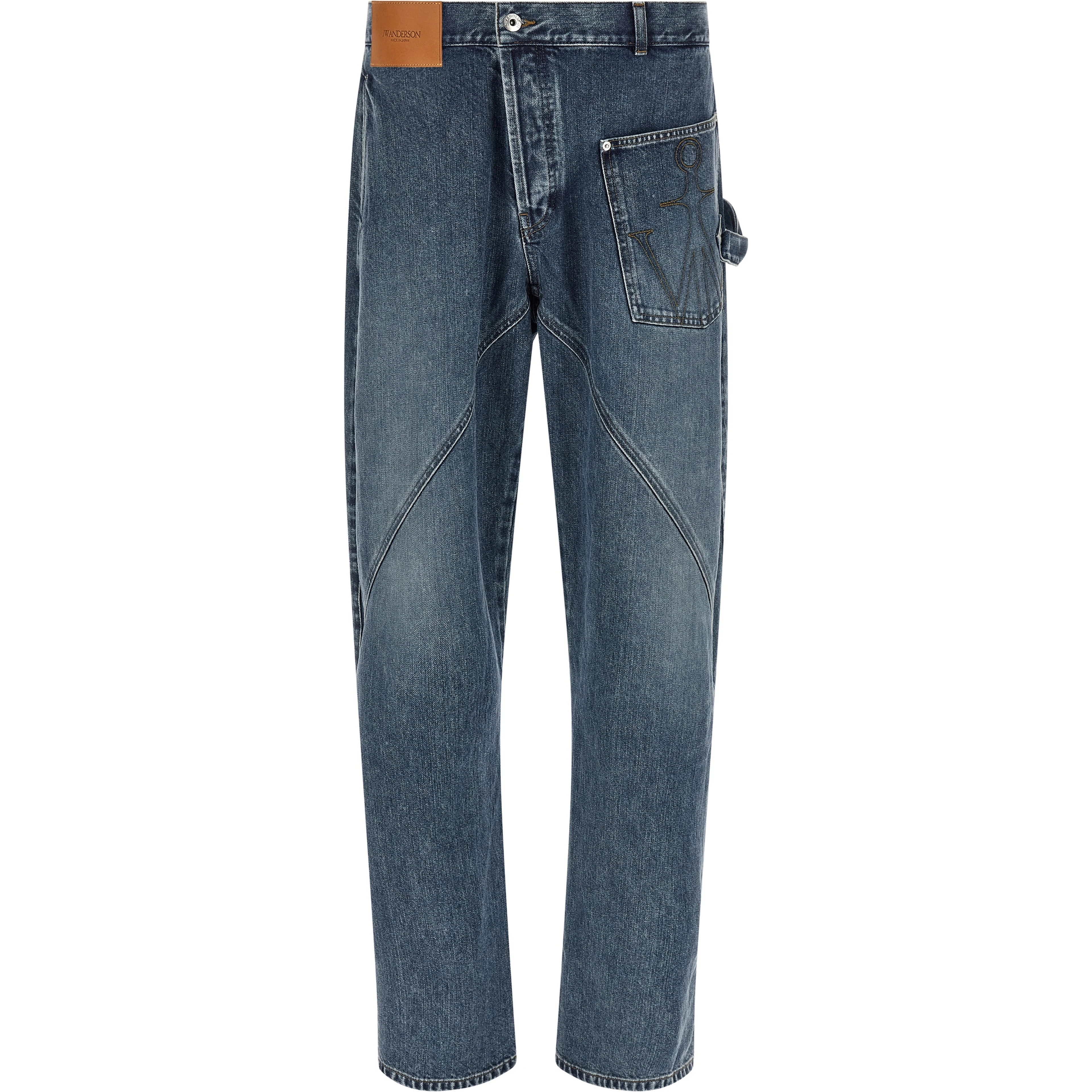 Blue Cotton Jeans Denim