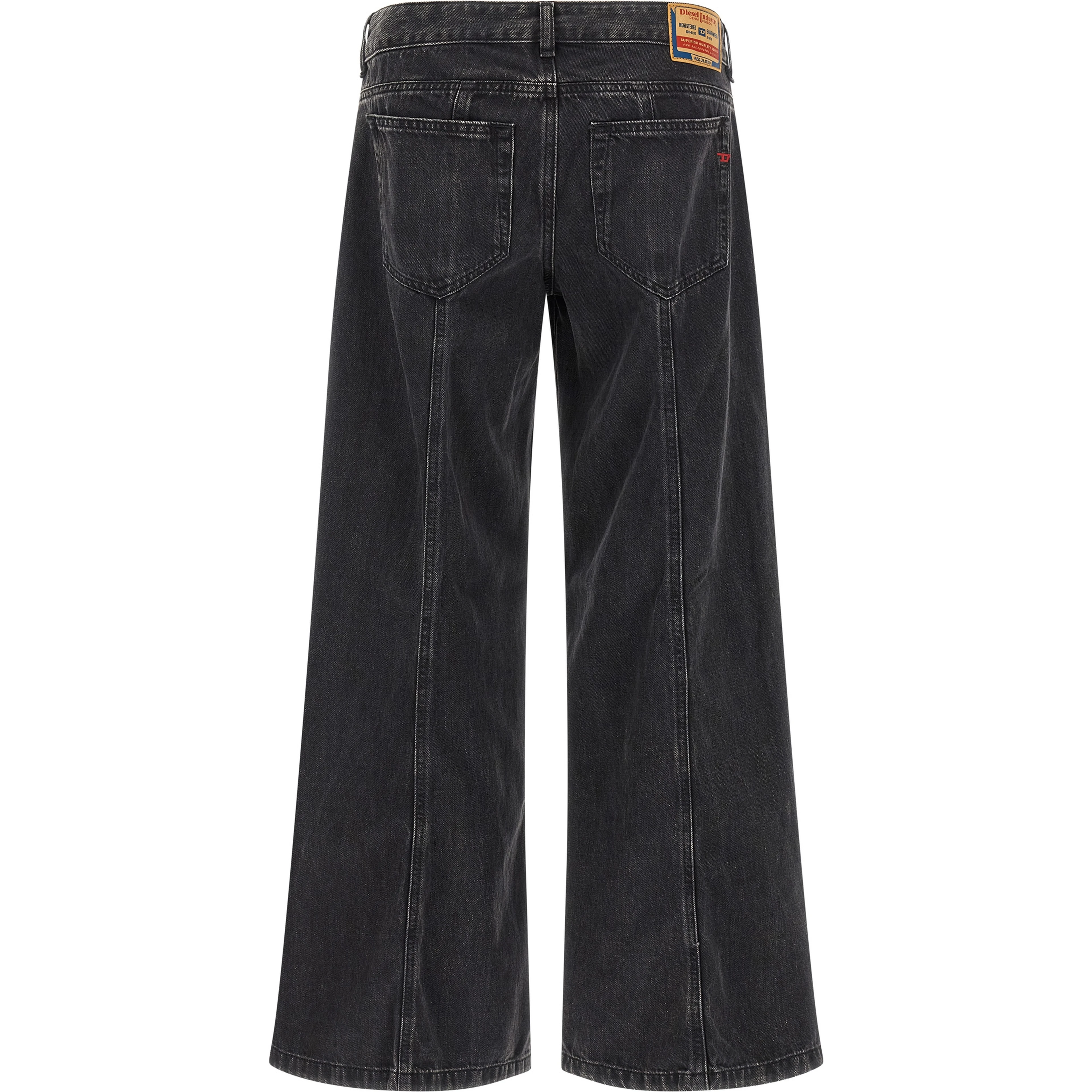 Black Cotton Jeans Denim