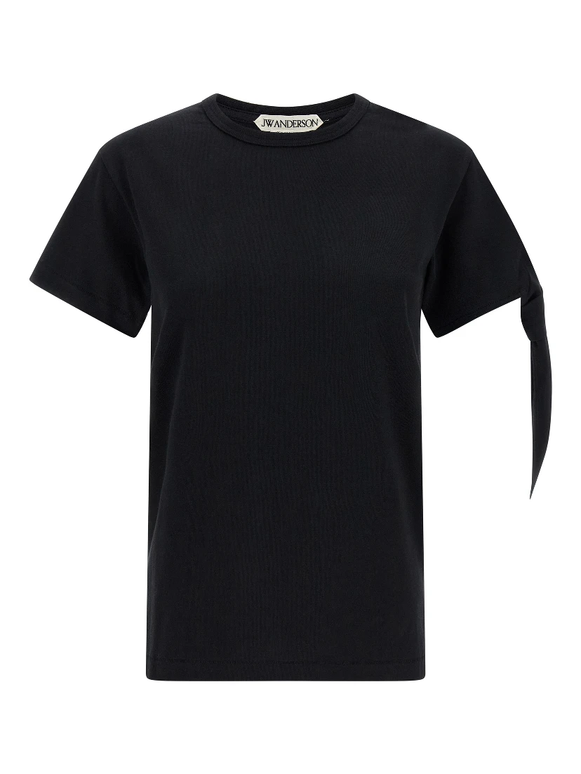 Black Cotton T-Shirt
