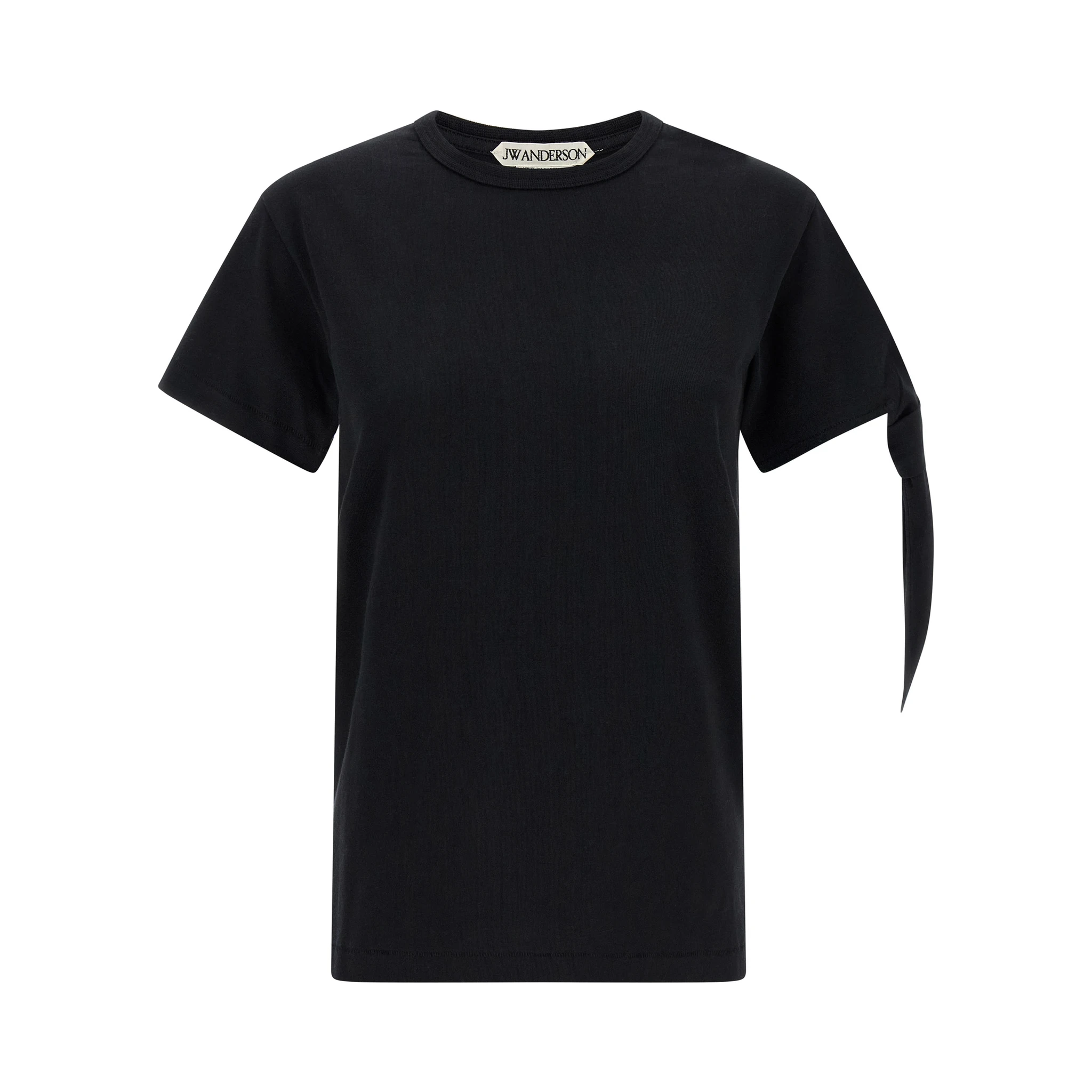 Black Cotton T-Shirt