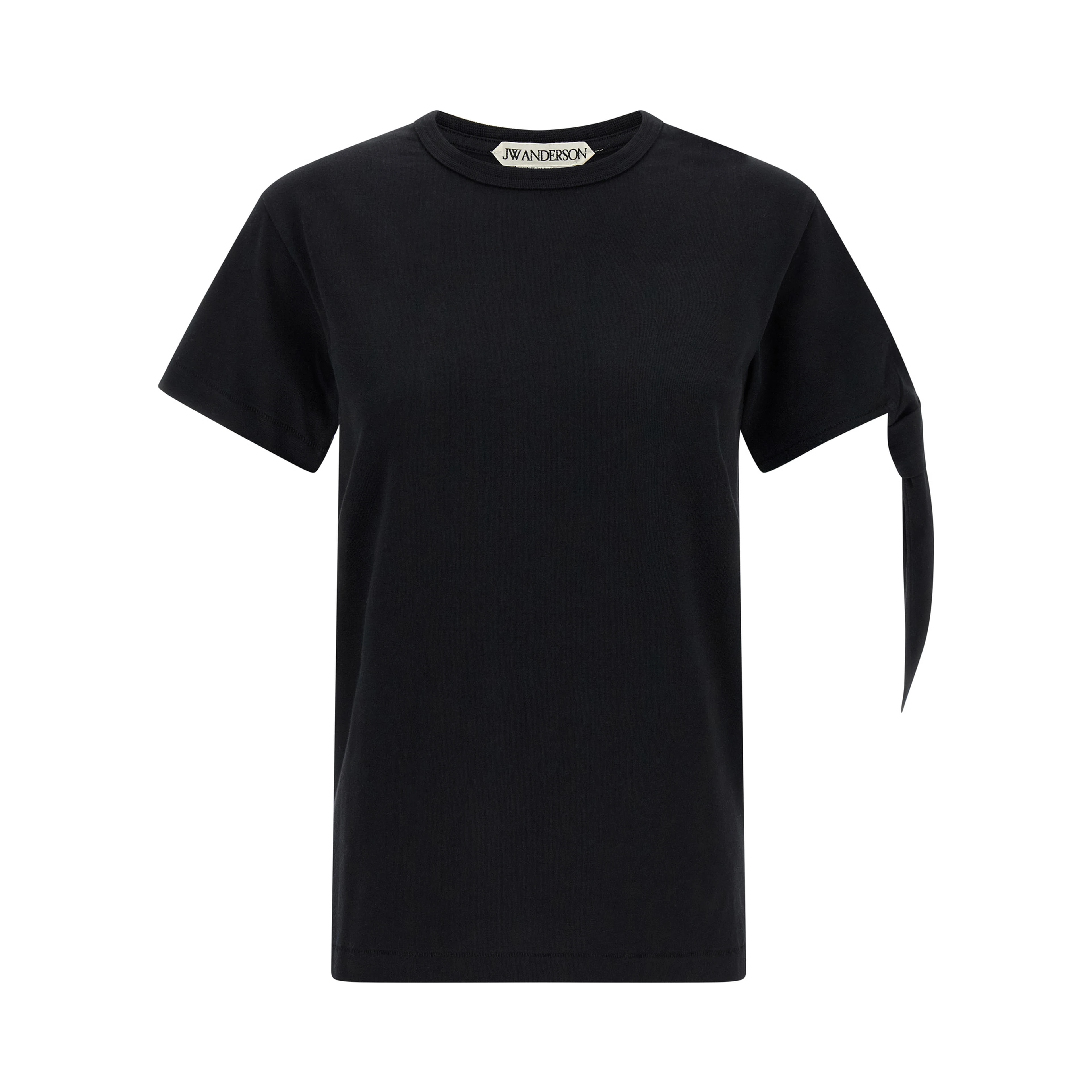 Black Cotton T-Shirt