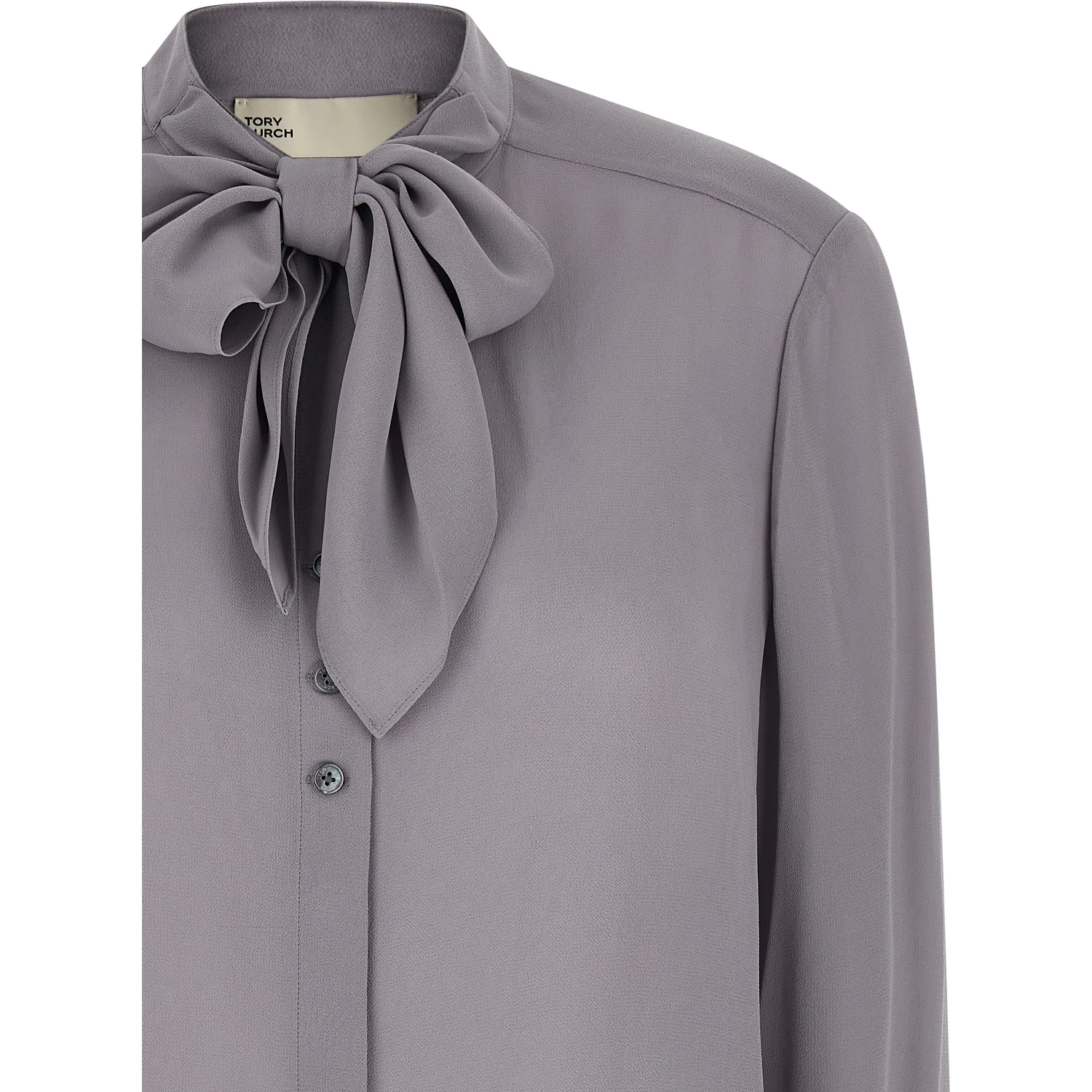 Gray Viscose Blouse