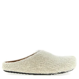 White Calfskin Mules