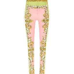 Multicolor Nylon Leggings