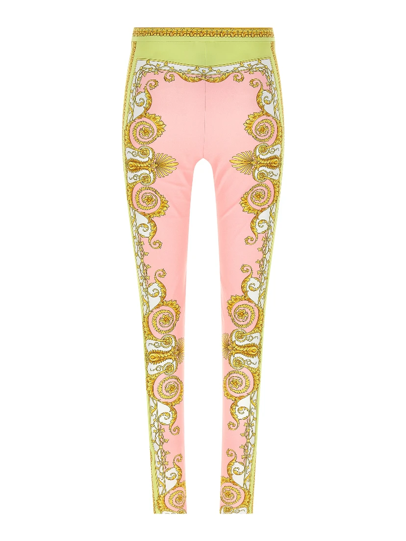 Multicolor Nylon Leggings