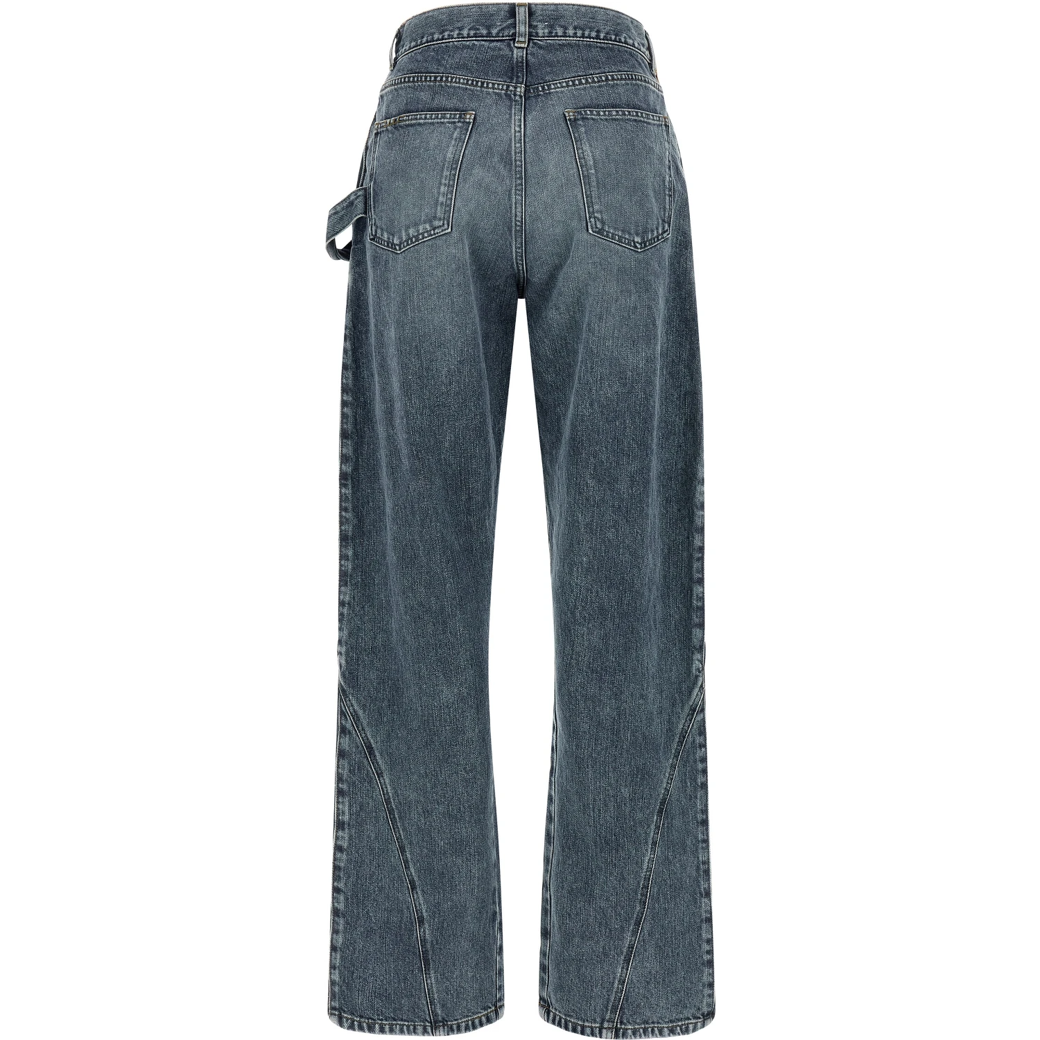 Blue Cotton Jeans Denim