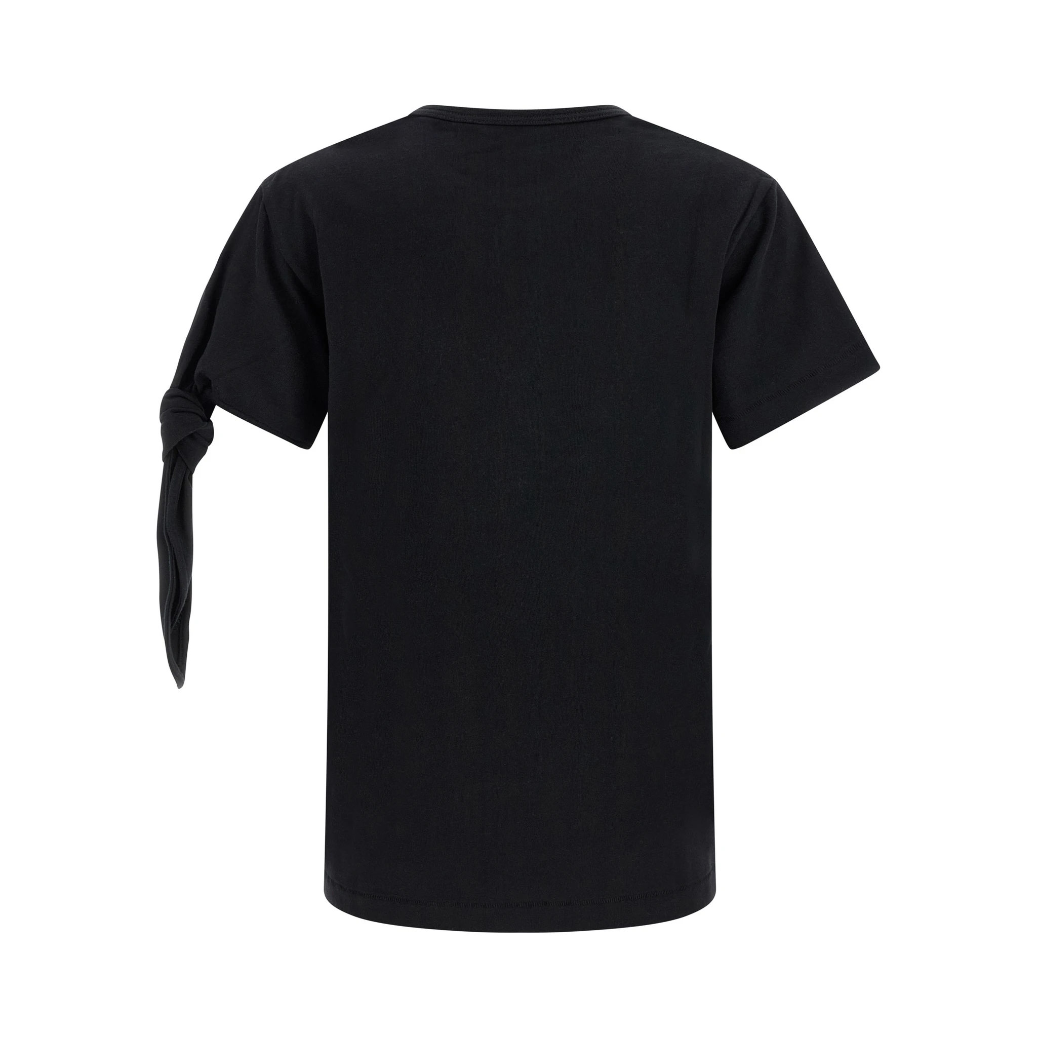 Black Cotton T-Shirt