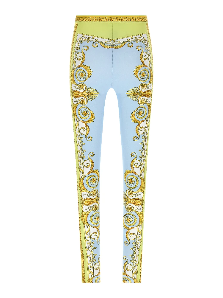 Blue Nylon Leggings alternative