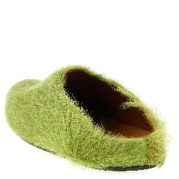 Bicolor Calfskin Clogs