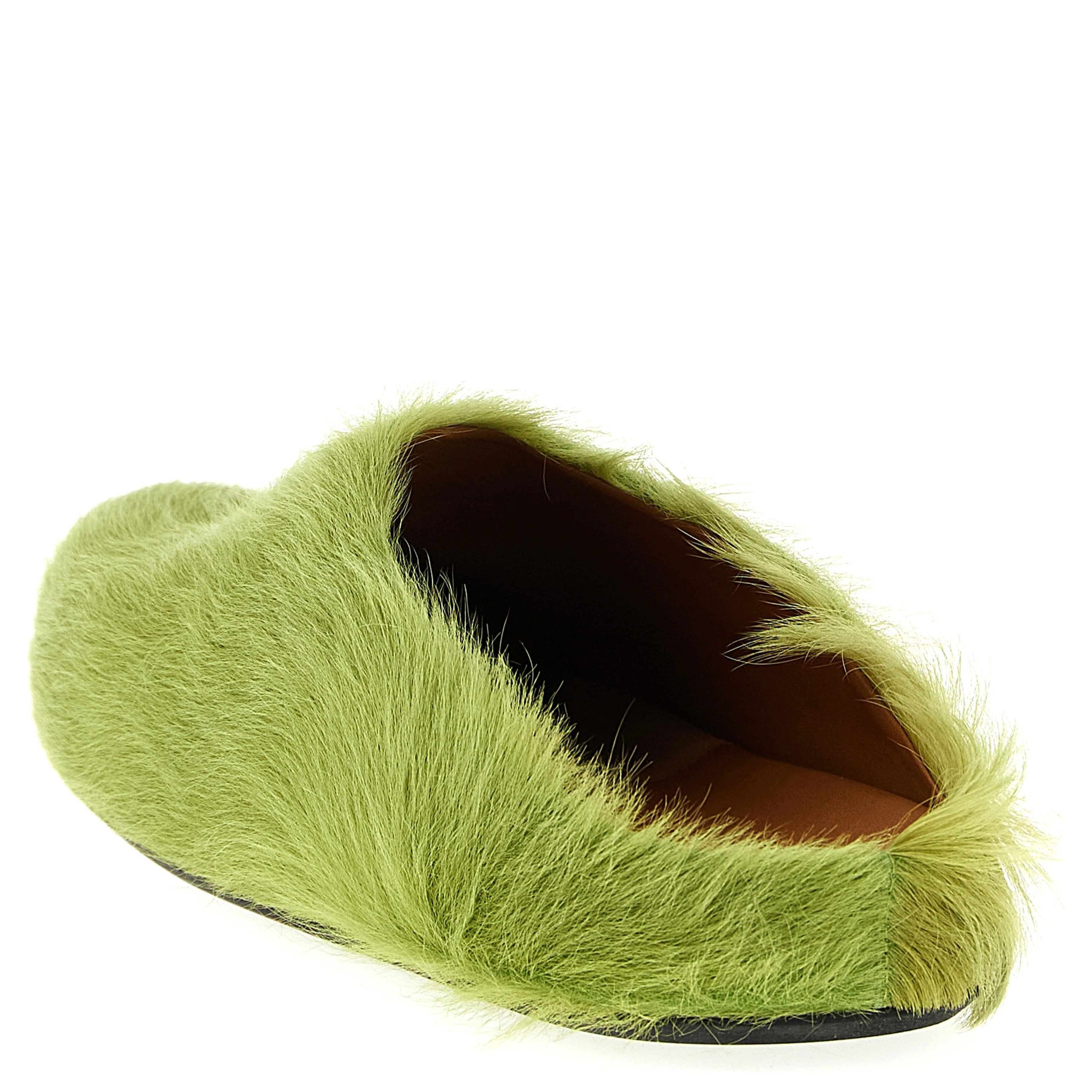 Bicolor Calfskin Clogs