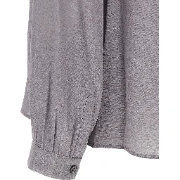 Gray Viscose Blouse