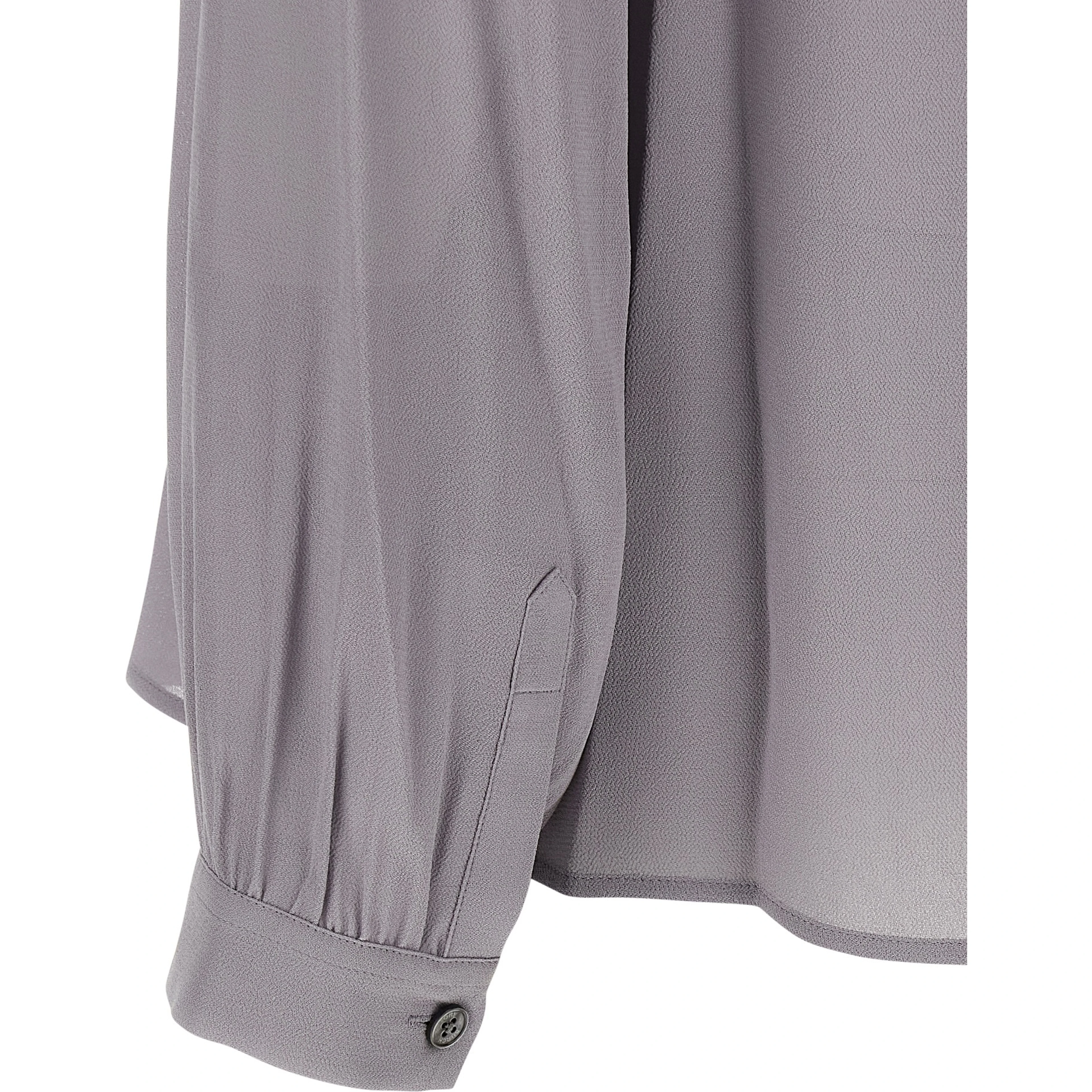 Gray Viscose Blouse