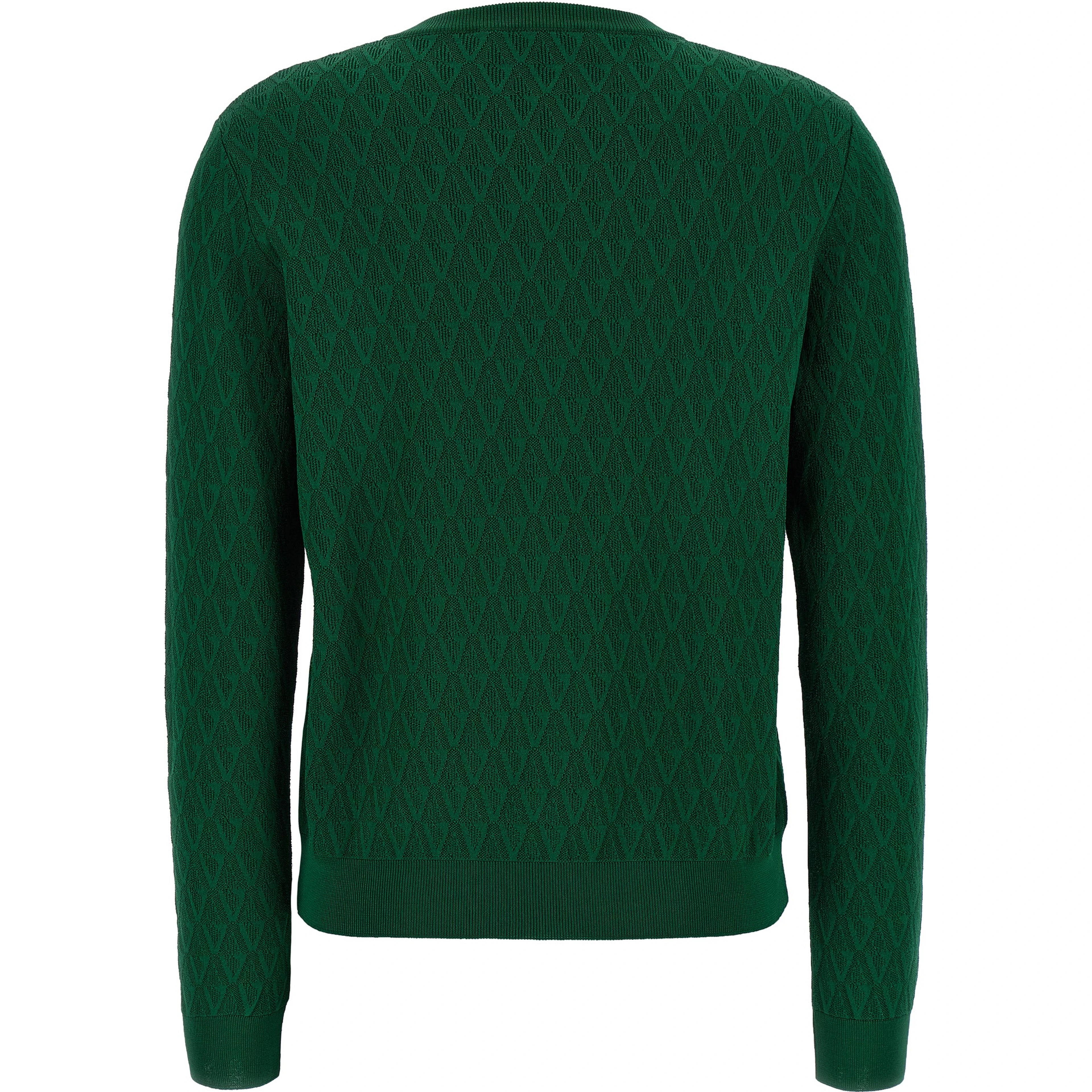 Bicolor Viscose Cardigan