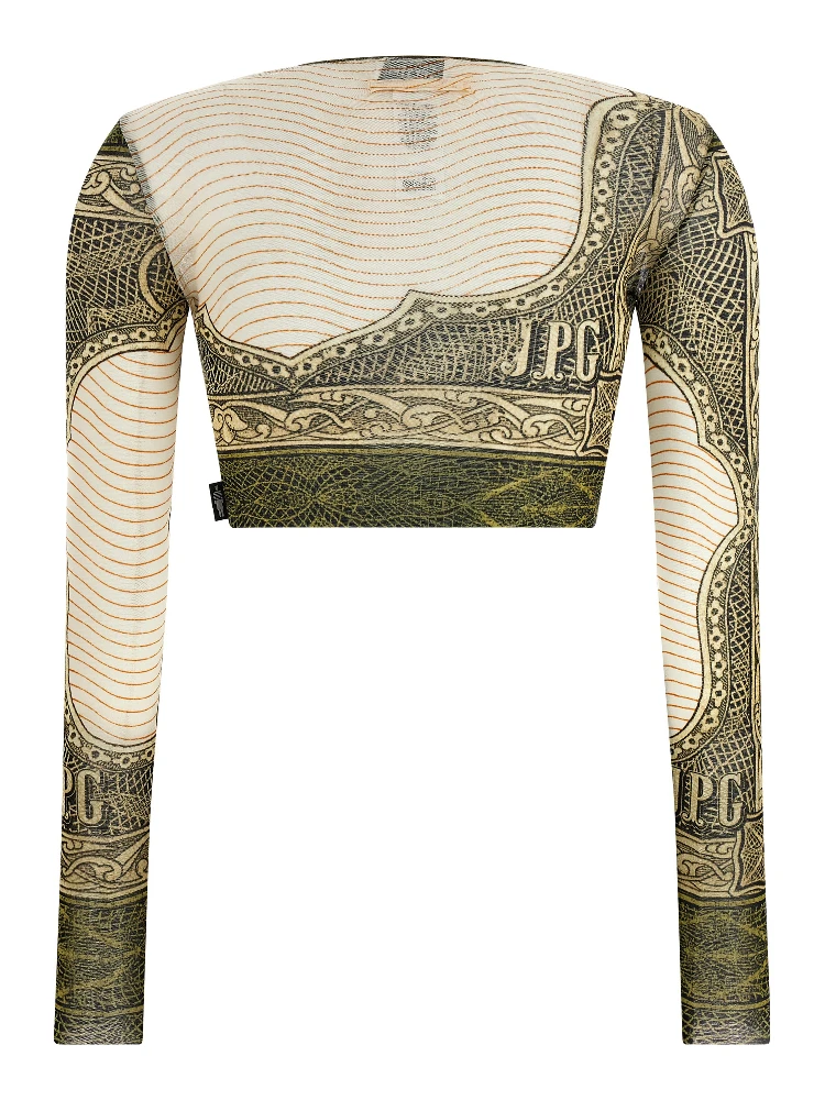 Multicolor Polyamide Long Sleeve T-Shirt alternative
