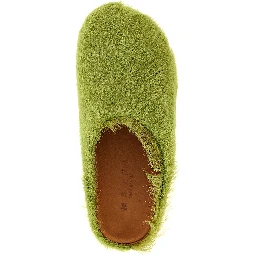 Bicolor Calfskin Clogs