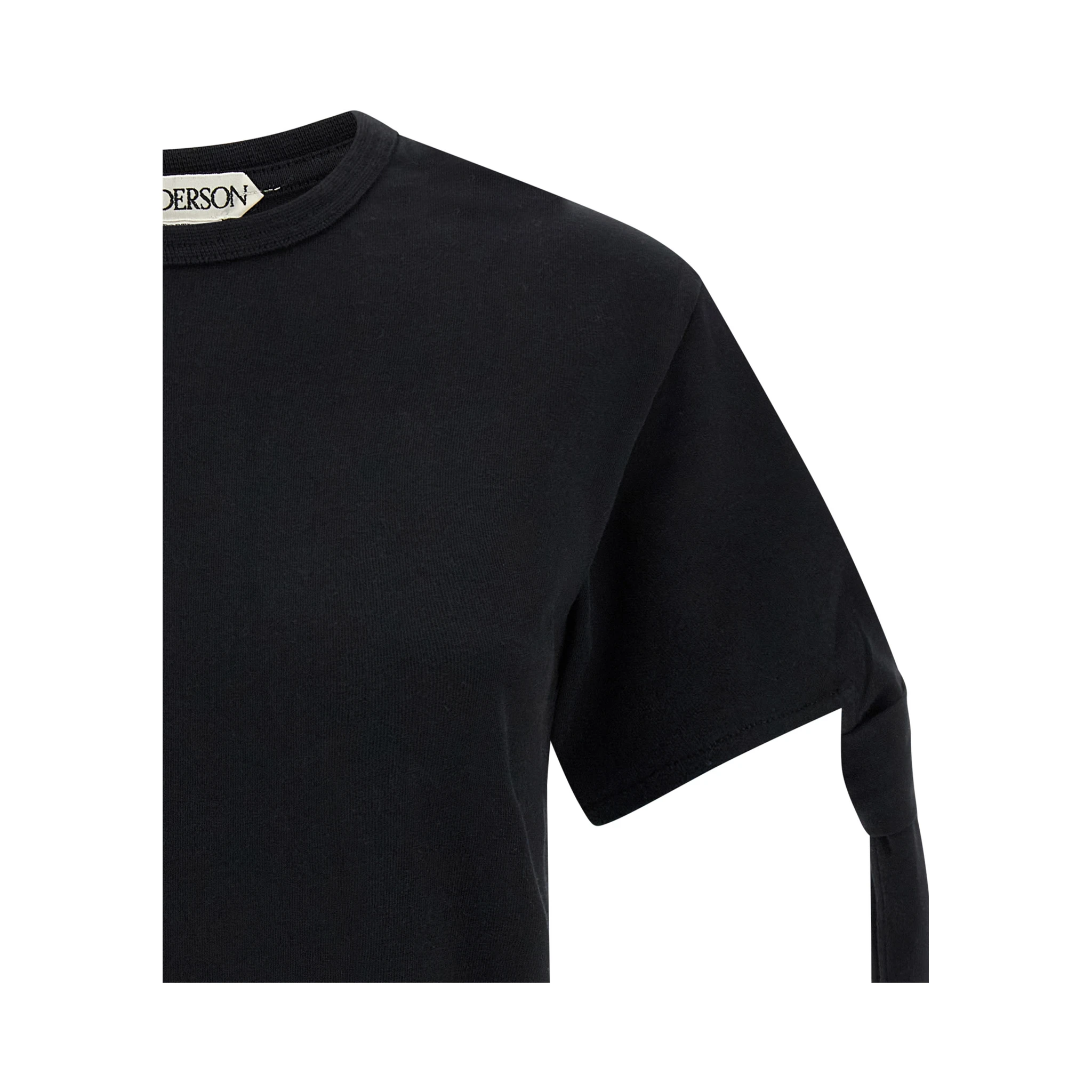 Black Cotton T-Shirt