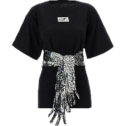Black Cotton T-Shirt