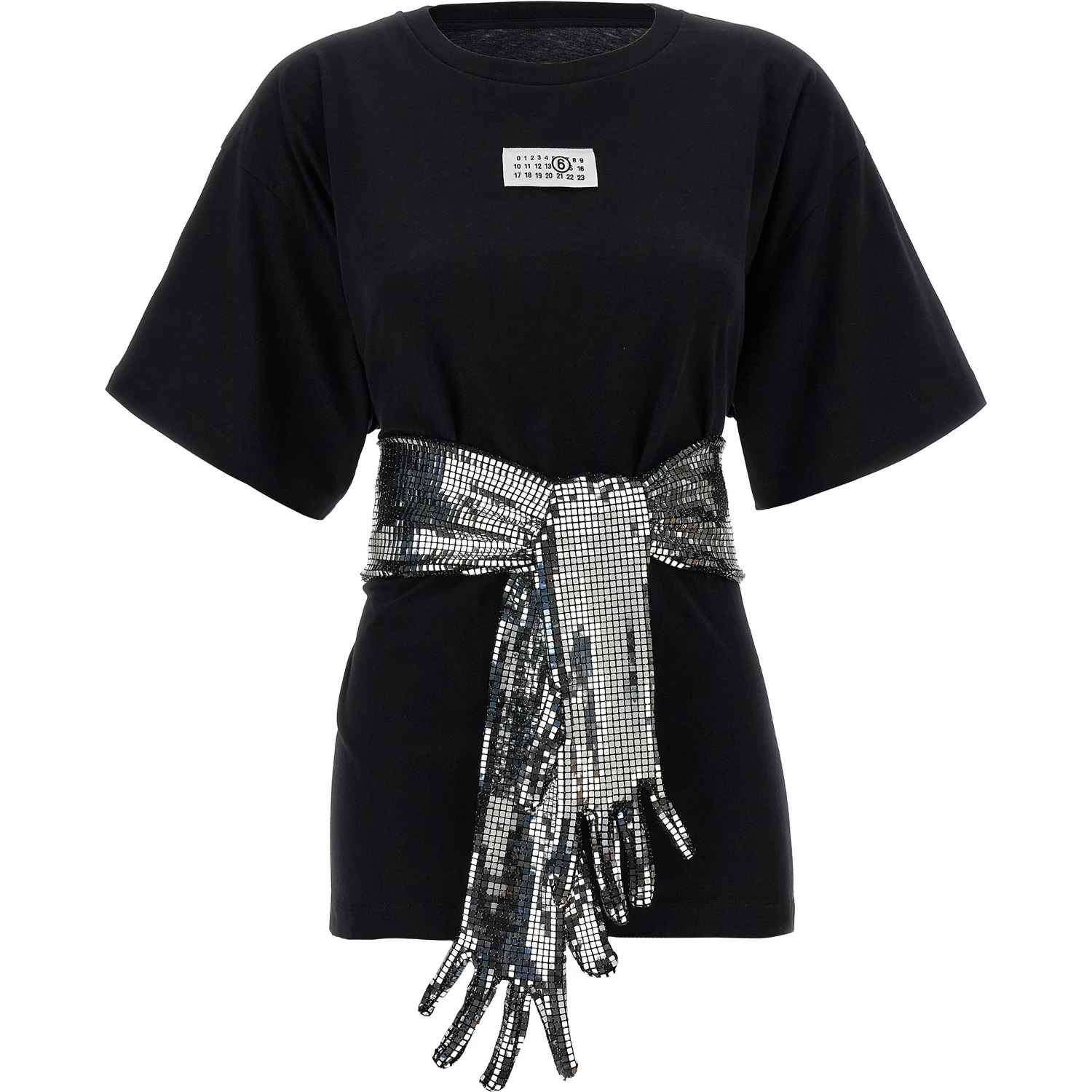 Black Cotton T-Shirt