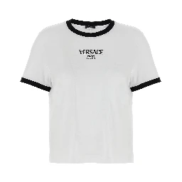 Bicolor Viscose T-Shirt