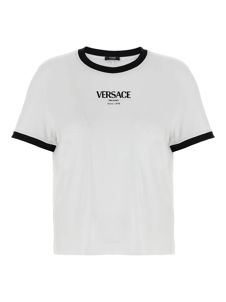 Bicolor Viscose T-Shirt
