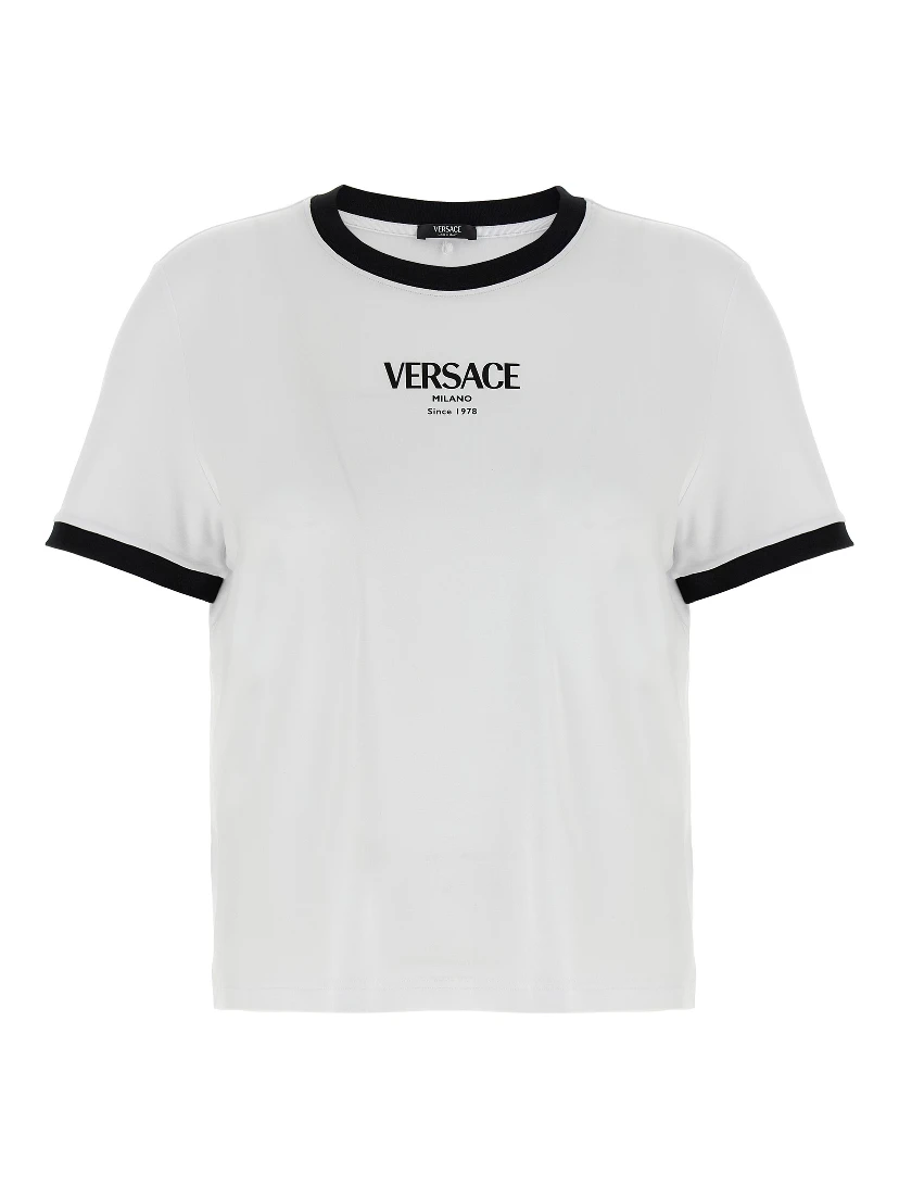 Bicolor Viscose T-Shirt