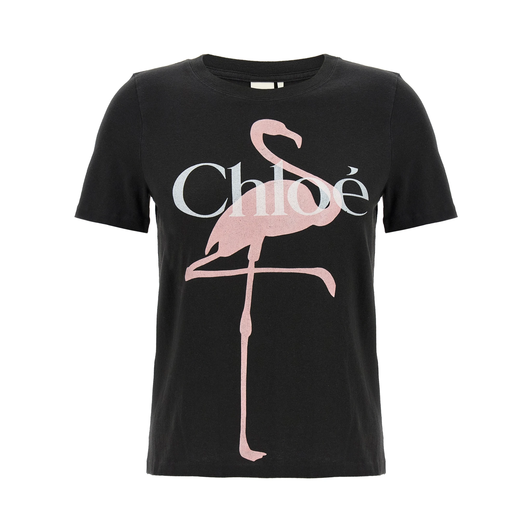 Black Cotton T-Shirt