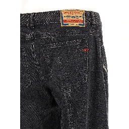 Black Cotton Jeans Denim