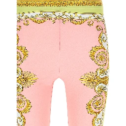 Multicolor Nylon Leggings