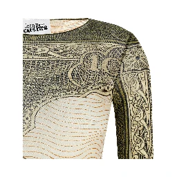 Multicolor Polyamide Long Sleeve T-Shirt