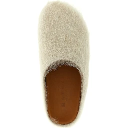 White Calfskin Mules