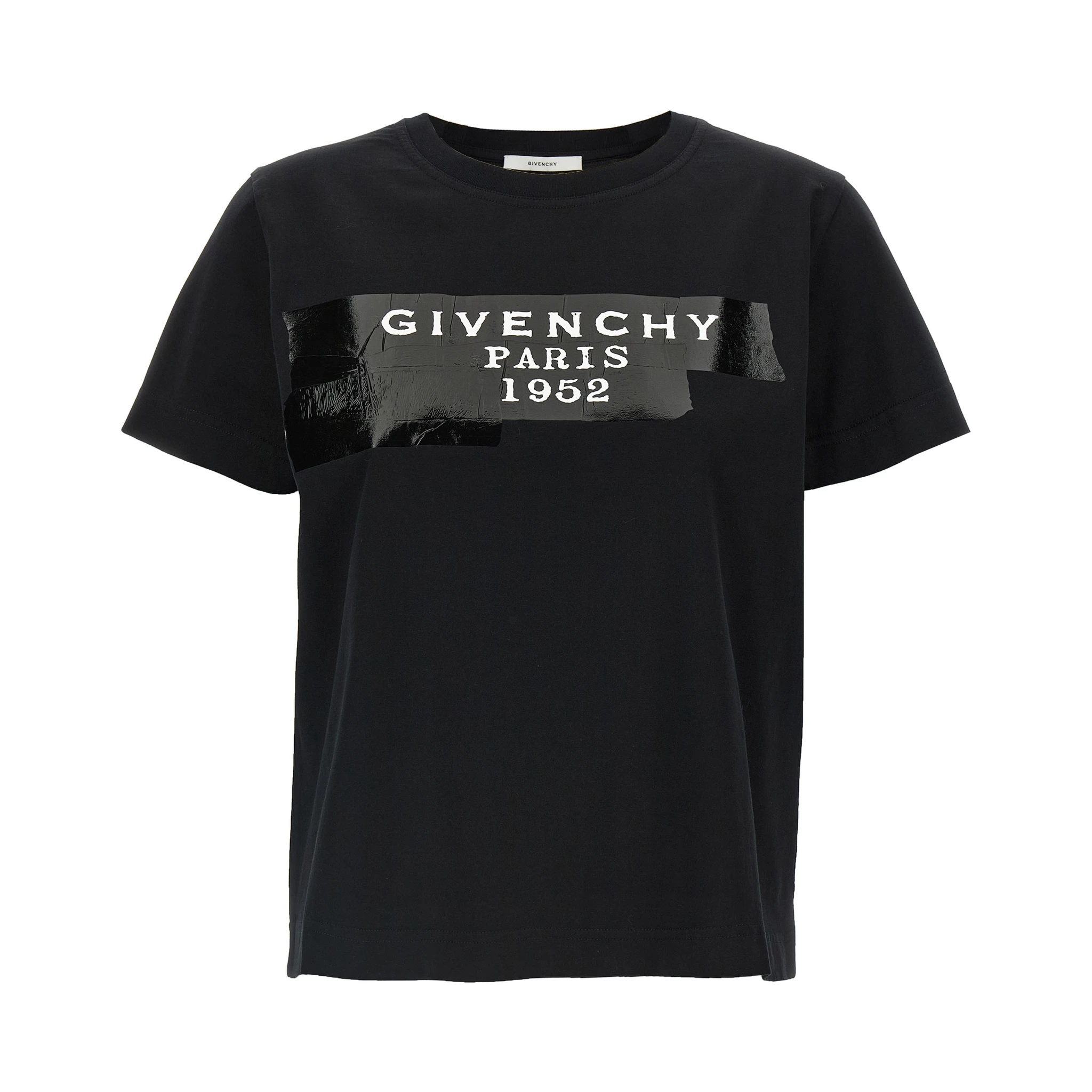 Black Cotton T-Shirt
