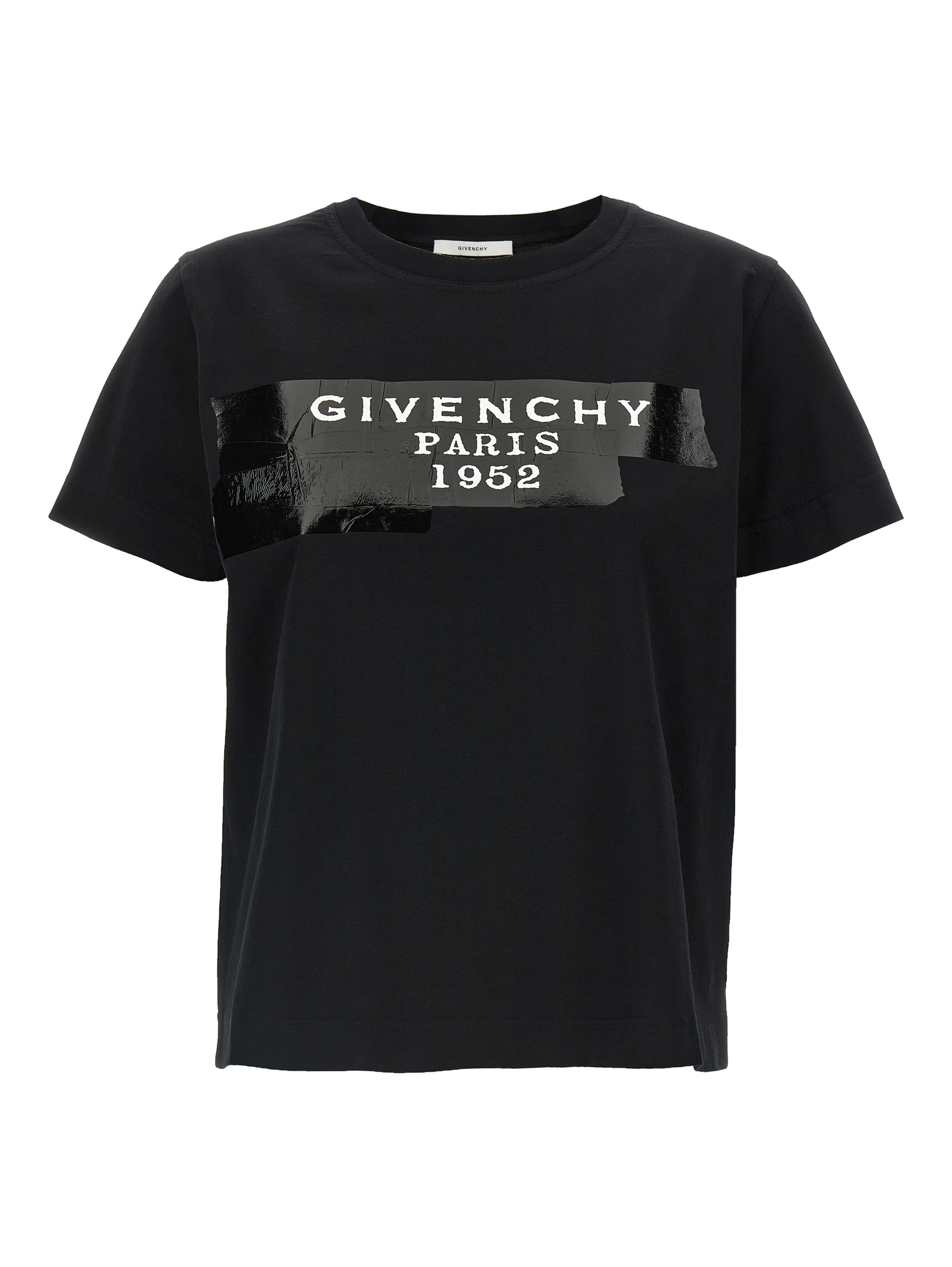 Black Cotton T-Shirt