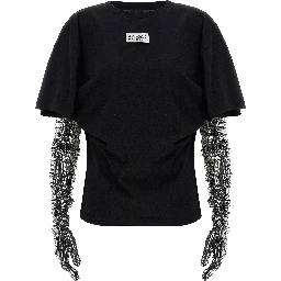 Black Cotton T-Shirt