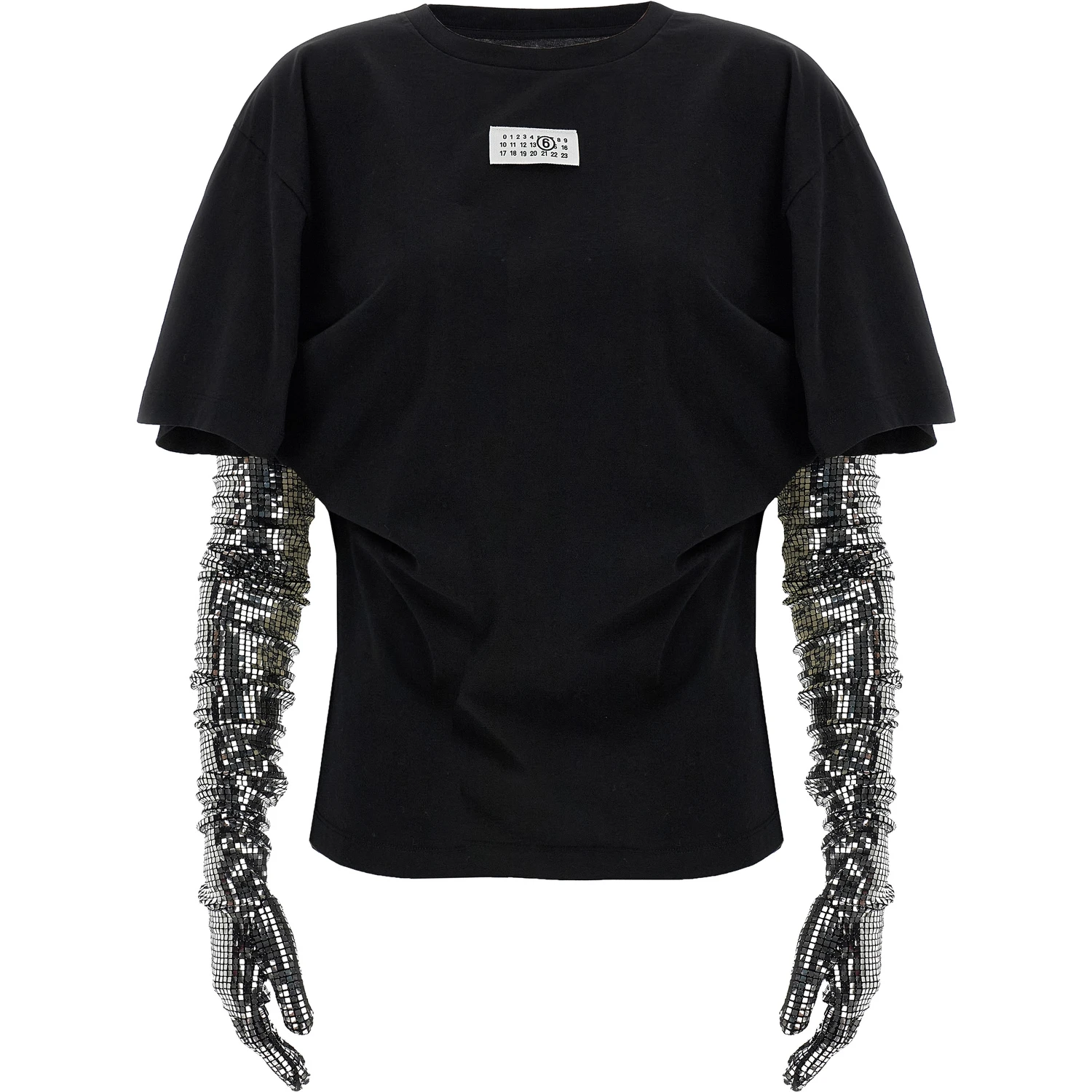 Black Cotton T-Shirt