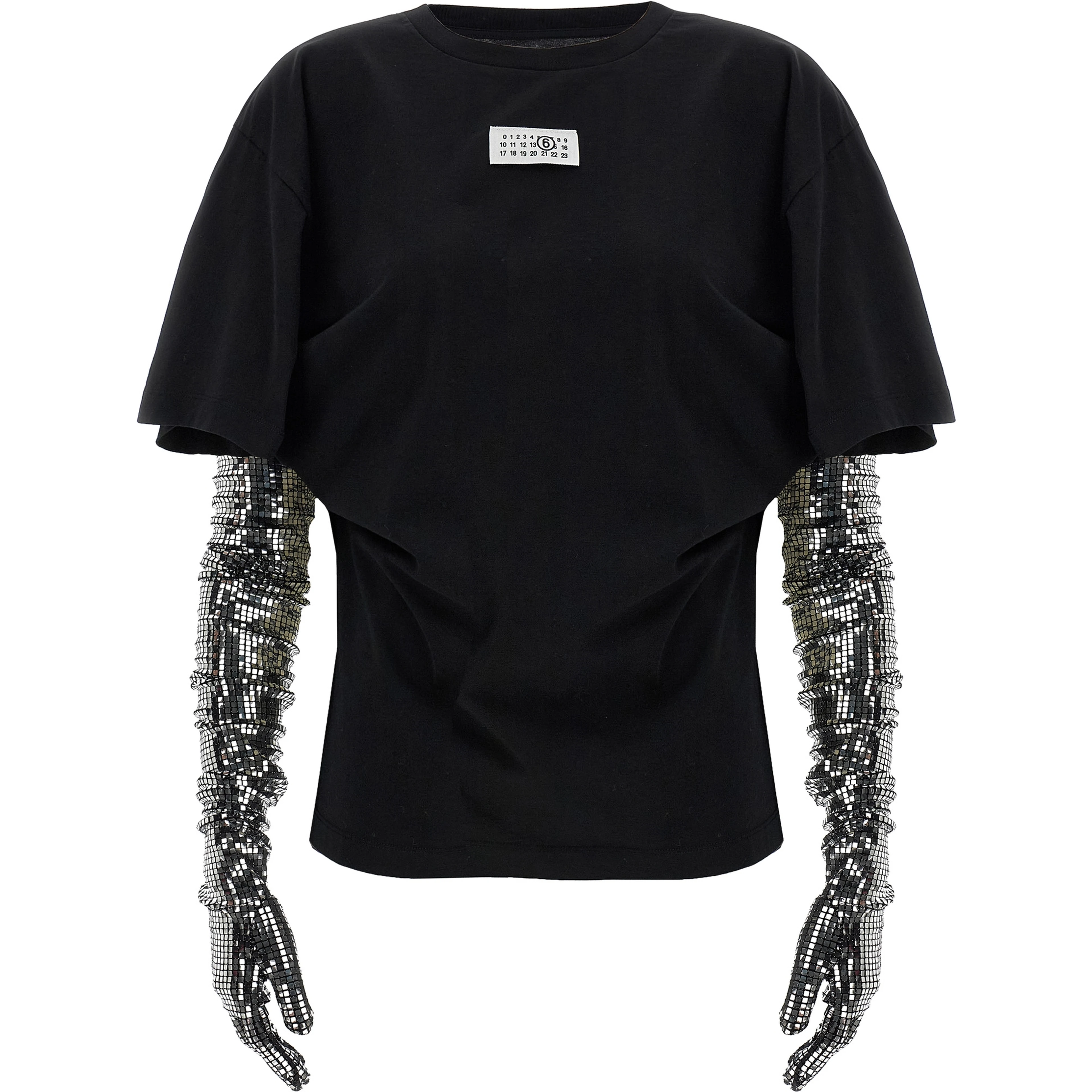 Black Cotton T-Shirt