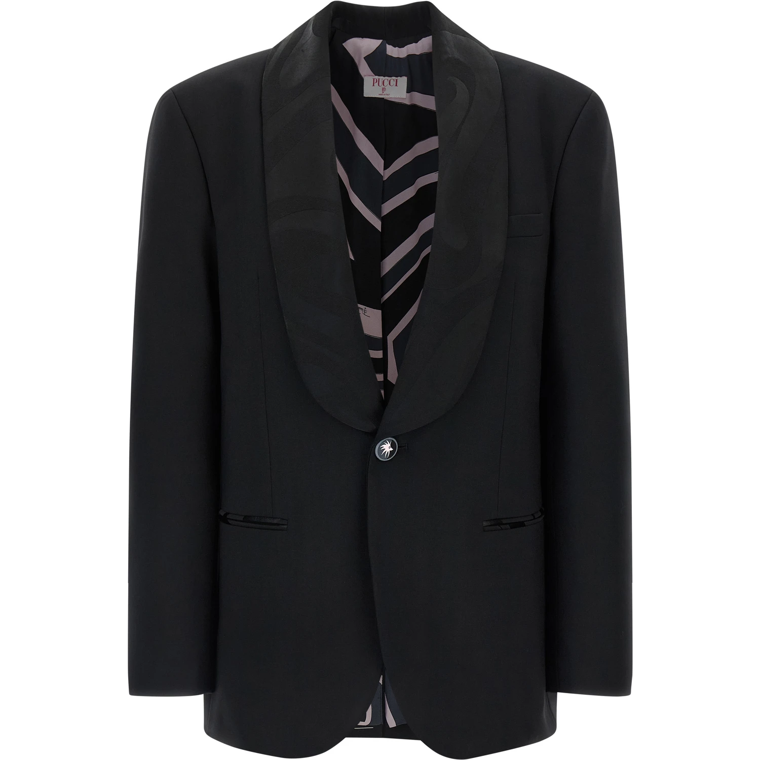 Black Virgin Wool Blazer